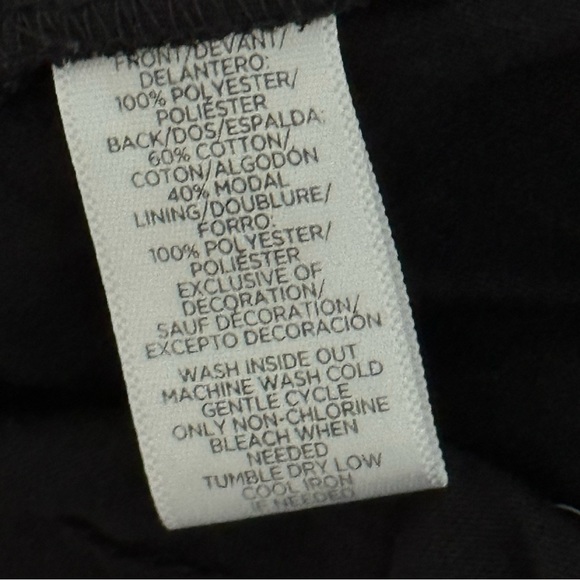 Ann Taylor LOFT Pleated Black Lace Top - Picture 5 of 6